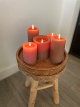Afbeelding in Gallery-weergave laden, Kaars rustiek cylinder - &#39;Brique&#39;
